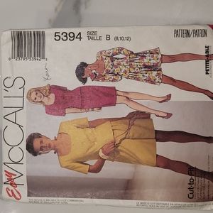 3/$20 uncut sewing pattern